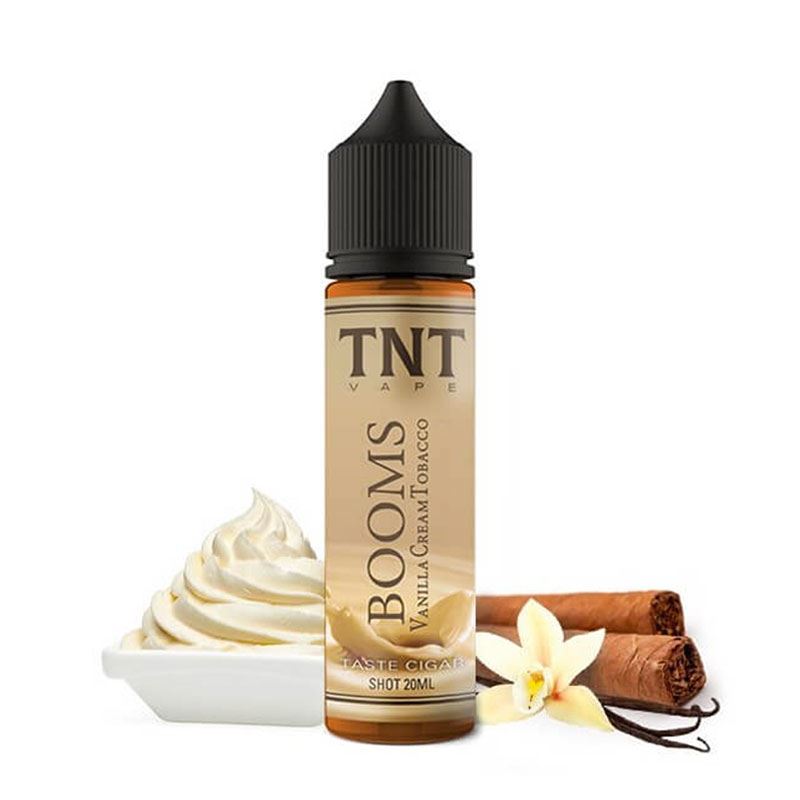 Booms Vanilla Cream Tobacco - TNT - Flavor Shots