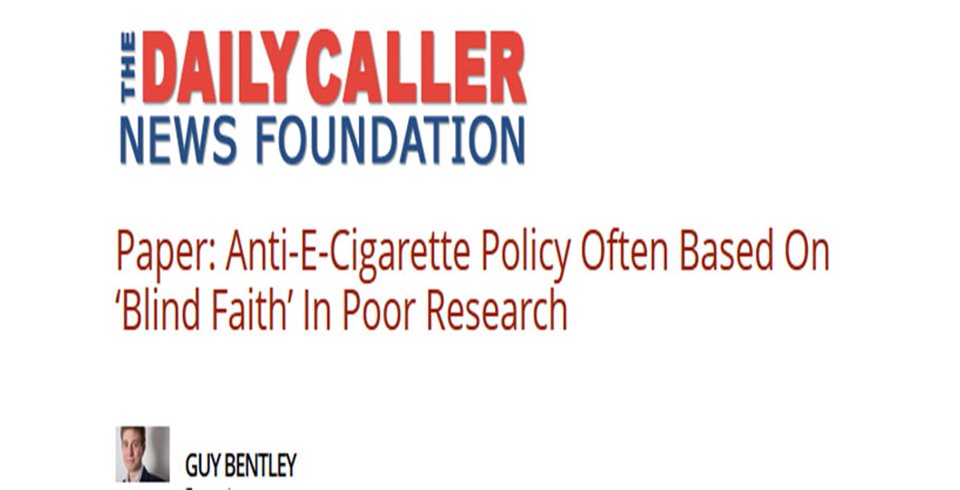 Πόσο αξιόπιστες είναι οι έρευνες που καθορίζουν τις πολιτικές για το ηλεκτρονικό τσιγάρο; «Ελάχιστα», απαντούν επιστήμονες…