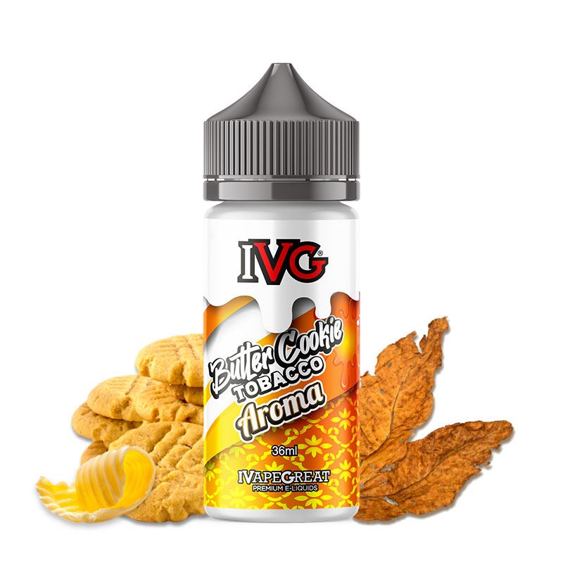Butter Cookie Tobacco- IVG - Flavor Shots