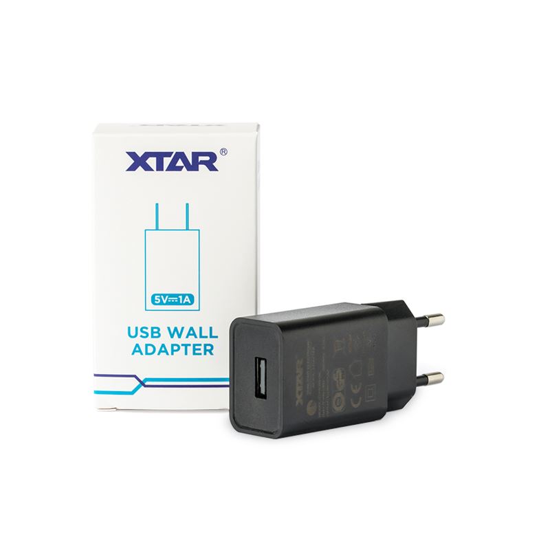 XTAR Προσαρμογέας (Αdaptor) USB Τοίχου 1Α