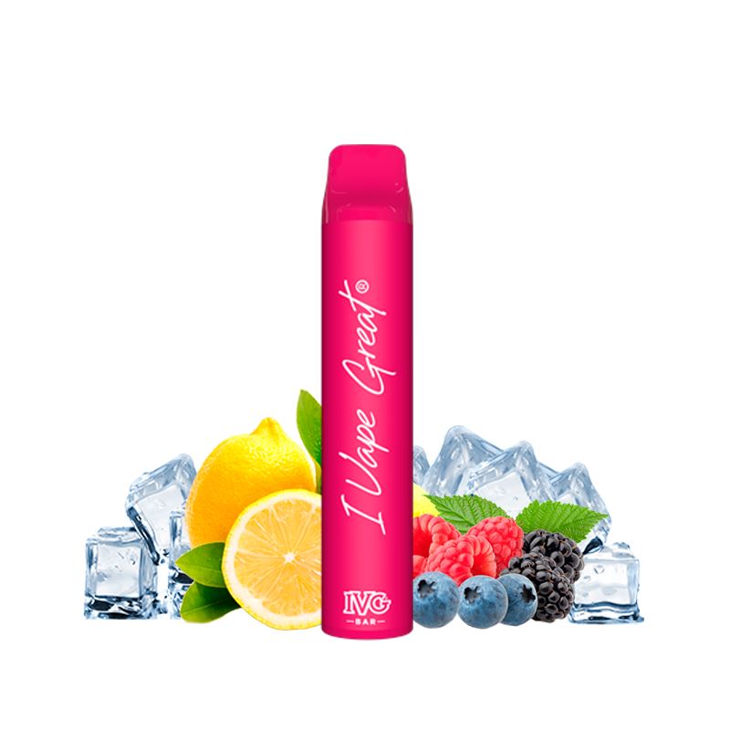IVG Bar Plus + Berry Lemonade Ice