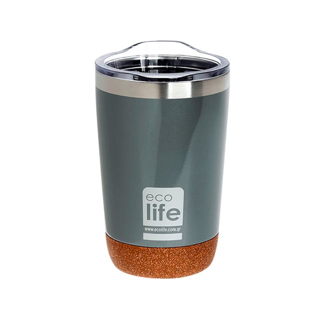 Eco Life Cork Bottom Coffee Thermos 370ml